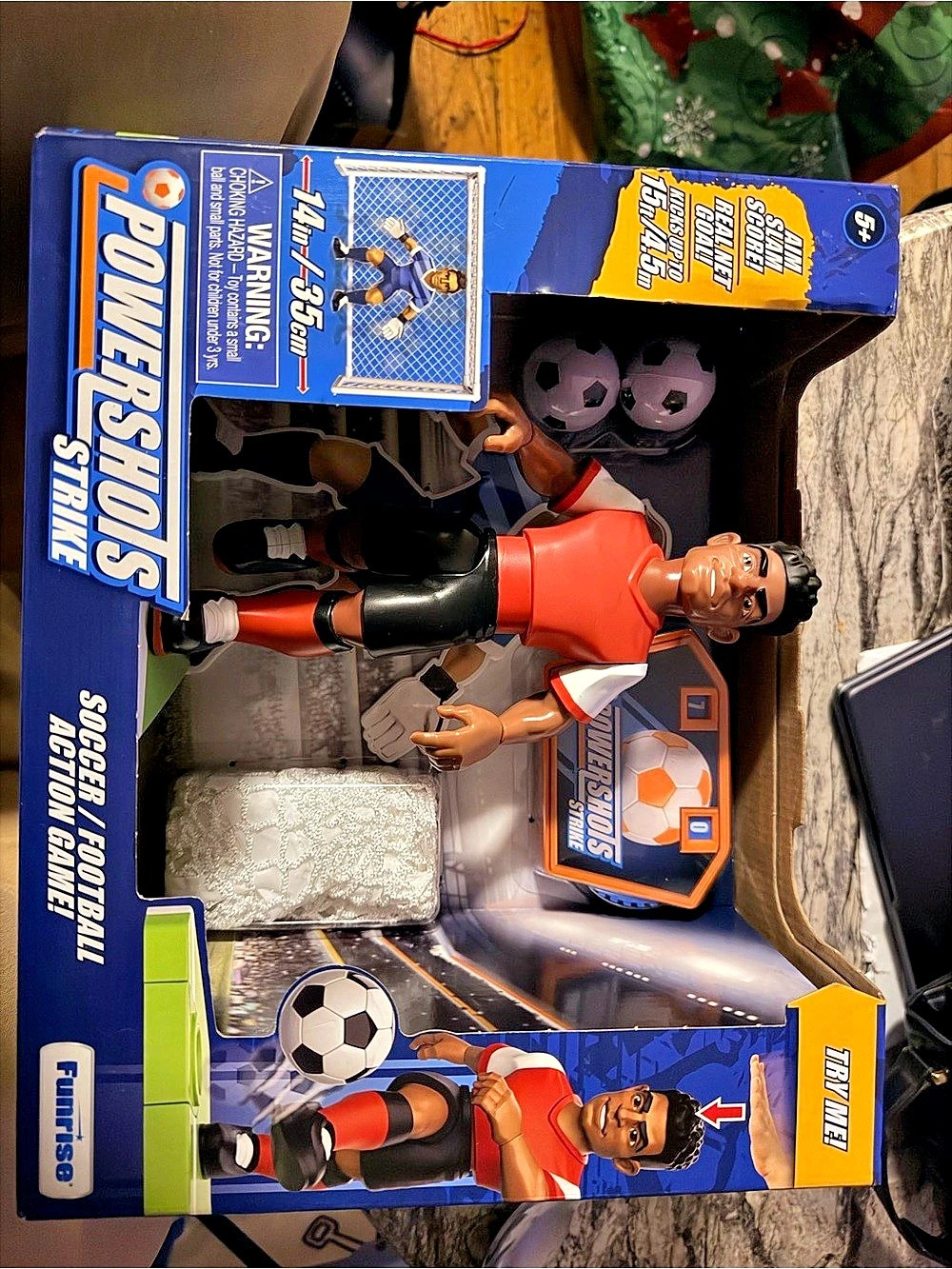 Funrise Power Shot Strikers Soccer Set Soccer Playset NIB